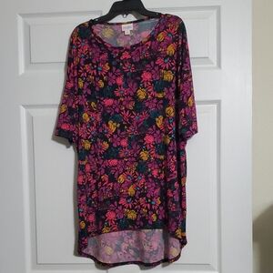 LuLaRoe Irma Multicolor Floral Top